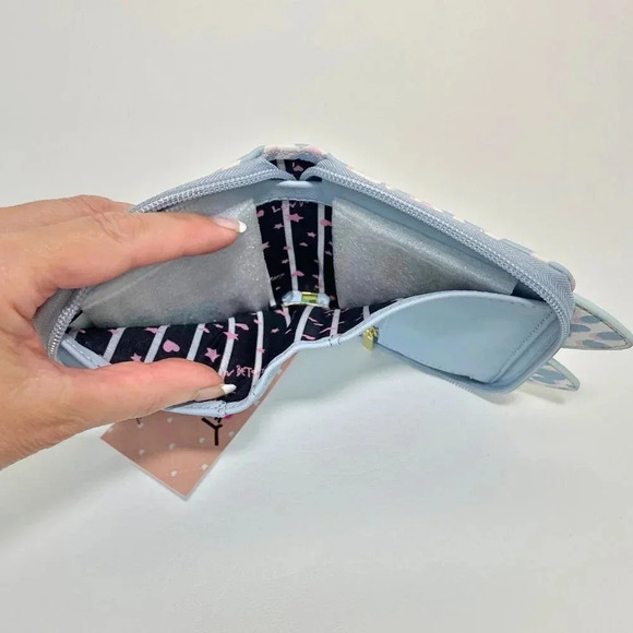 Betsey Johnson Leopard Print Kitty Cat Bag Wallet NWT - Picture 10 of 11